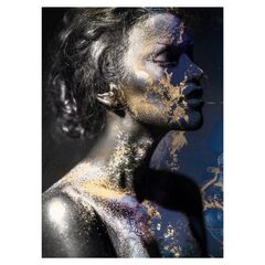 A Picture on canvas Styler SILVER 70X100 ST650 BLUE&