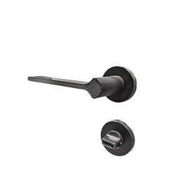 Ручка на розетке Morelli Z5-72Z180-BL + завёртка сантехническая