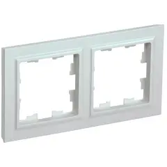 ჩარჩო IEK BR-M22-K36 BRITE 2 უნივერსალური მარგალიტი