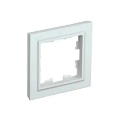 Рамка IEK BR-M12-K36 BRITE 1 универчальная жемчуг