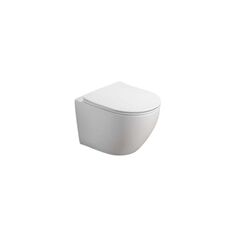 Wall hung toilet Pate B2342 Rimless Glossy white