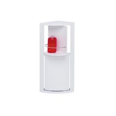 Shelf P. NOVA, R.CORNER CADDY, 2 SHELVES WHITE
