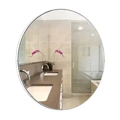 Mirror Silver Mirrors Plaza D650 mm, touch switch