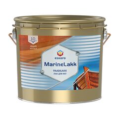 Alkyd-urethane matt varnish Eskaro Marine Lakk 10 2.4 l