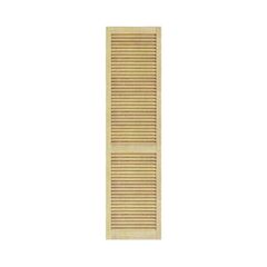 Doors louvered wooden Pine Woodtechnic 2422х494 mm