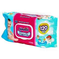 Влажные салфетки Compact 120 шт