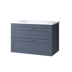 ტუმბო ჩამოსაკიდი ხელსაბანით Denko Beyoglu 75 Matt Navy Blue