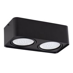 Светильник точечный поворотный Kanlux TUBEO ES 250-B GU10 2x MAX 25W
