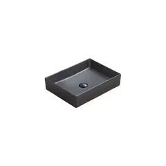 Washbasin Pate Square 78570B(50)MB Matt black