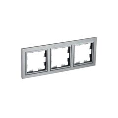 ჩარჩო  IEK BR-M32-K46 BRITE 3 უნივერსალური ნაცრისფერი