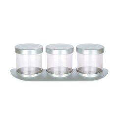 Set of plastic jars TITIZ 18275 127x333x106cm 3pcs