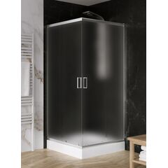 Shower cabin New Trendy Suvia 2D K-3575 80x80x185 cm 5 mm matte glass