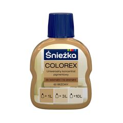 Универсальный пигмент-концентрат Sniezka Colorex 100 мл бежевый N62