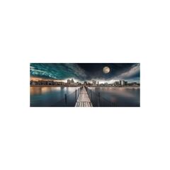 A Picture on canvas Styler ST648 MOON C SILVER 60X150