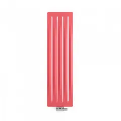Decorative radiator Terma AERO V dark red Ral 3003 Matt (ZX) 1500/410