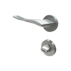 Ручка на розетке Morelli Z5-72Z129-SC + завёртка сантехническая