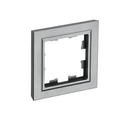 Frame IEK BR-M12-K46 BRITE 1 universal grey