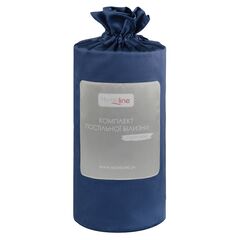Bed linen set Home Line Euro 155265 dark blue