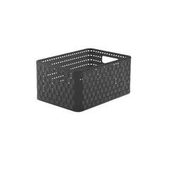 Storage basket Rotho 11l COUNTRY A5+ anthracite