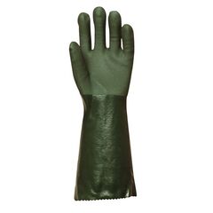 Chemical polymer gloves Eurotechnique T10 3740 green
