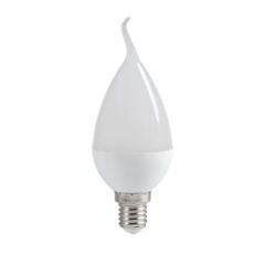 Лампа светодиодная IEK ECO CB35 свеча на ветру 5Вт 230В 4000К E14 IEK