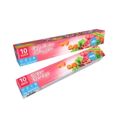 Storage bag with zipper extra large size Easy 10pcs
