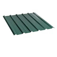 Профнастил трапеция 1140x2000x0.45 мм 2.28 м² зеленый