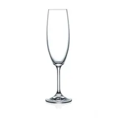 Set of Champagne glasses CRISTALEX Bohemia Lara 220 ml 6 pc