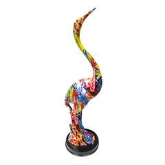 Decoration colorful crane TA-118