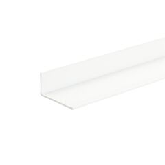 Aluminum corner Arcansas 1000X40X40 mm white