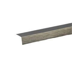 Aluminum corner Arcansas 1000X30X30 mm titanium glossy