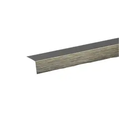 Aluminum corner Arcansas 1000X30X30 mm titanium glossy