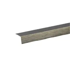 Aluminum corner Arcansas 1000X10X10 mm titanium glossy