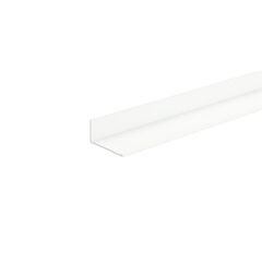 Aluminum corner Arcansas 1000X30x15 mm white
