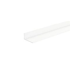 Aluminum corner Arcansas 2000X20x20 mm white