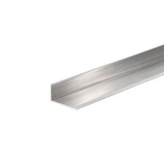 Aluminum corner Arcansas 2000X30X15 mm chrome