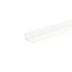 Aluminum corner Arcansas 2000X15x10 mm white