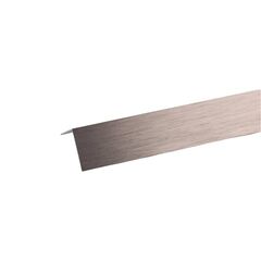 Aluminum corner 1000X25X25 mm copper gloss
