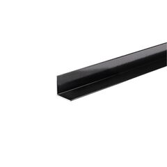 Aluminum corner Arcansas 2000X10X10 mm black