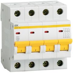 Circuit breaker IEK ВА47-29 4Р C40 (MVA20-4-040-C)