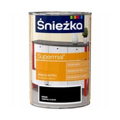 Enamel nitro black Śnieżka 0.8 l