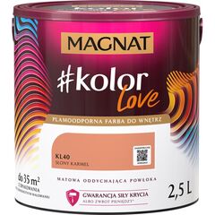 Interior paint Magnat Kolor Love 2.5 l KL40 salted caramel