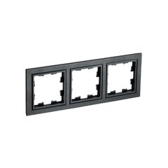 Frame IEK BRITE 3 black