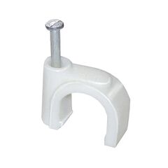 Round plastic bracket IEK 4 mm 50 pcs