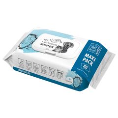 სველი ხელსახოცი M-Pets Maxi Pack 20x15სმ 80ც