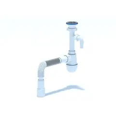 Сифон ANI PLAST 1/2" 40х40/50 C0315EU