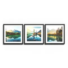 Painting Styler FR397 Landscape 30x30 cm 3pcs