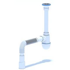 სიფონი  დრეკადი მილით  ANI PLAST 1/4" 40х40/50 C1015EU