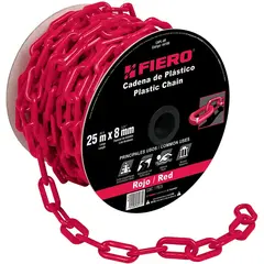 Plastic chain Fiero CAPL-8R Red