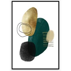 Picture in frame Styler Green Shape II AB111 50X70 cm